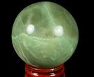 Polished Garnierite Sphere - Madagascar #78985-1